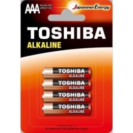 Toshiba LR03 594922 Pack 4 Pilas AAA Alcalinas 1.5V