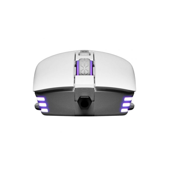 EVGA X12 Ratón Gaming Blanco 16000 DPI 8 Botones RGB Paracord