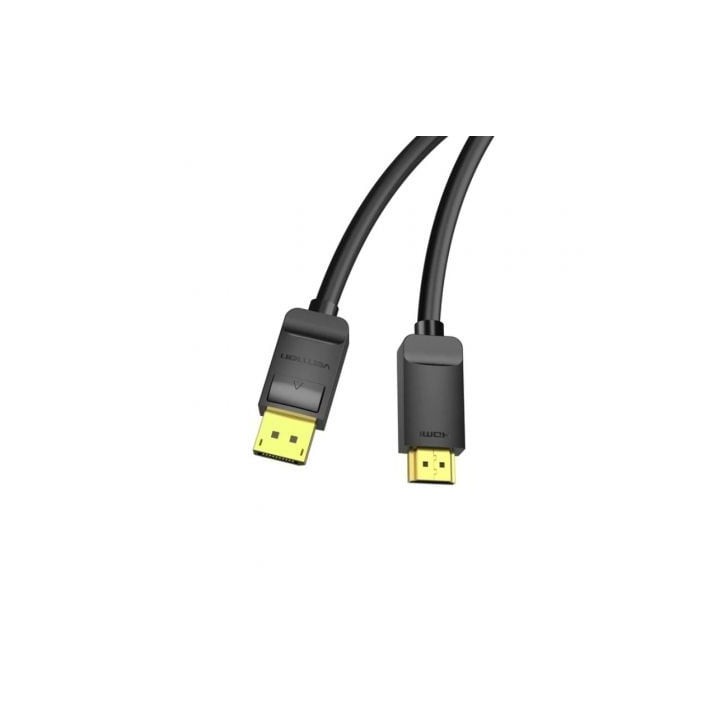 Vention HADBG Cable Conversor DisplayPort a HDMI 1.5m Negro 1080P
