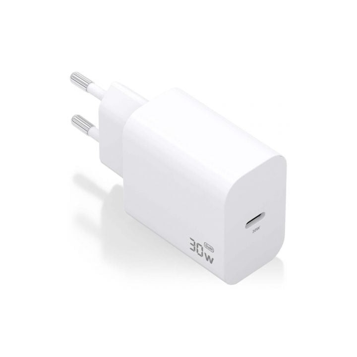 AISENS A110-0940 Cargador de Pared GaN 33W USB-C AI Inteligente Blanco