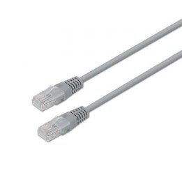 Aisens A133-0179 Cable Red RJ45 Cat.5e 2m Gris Alta Durabilidad Profesional