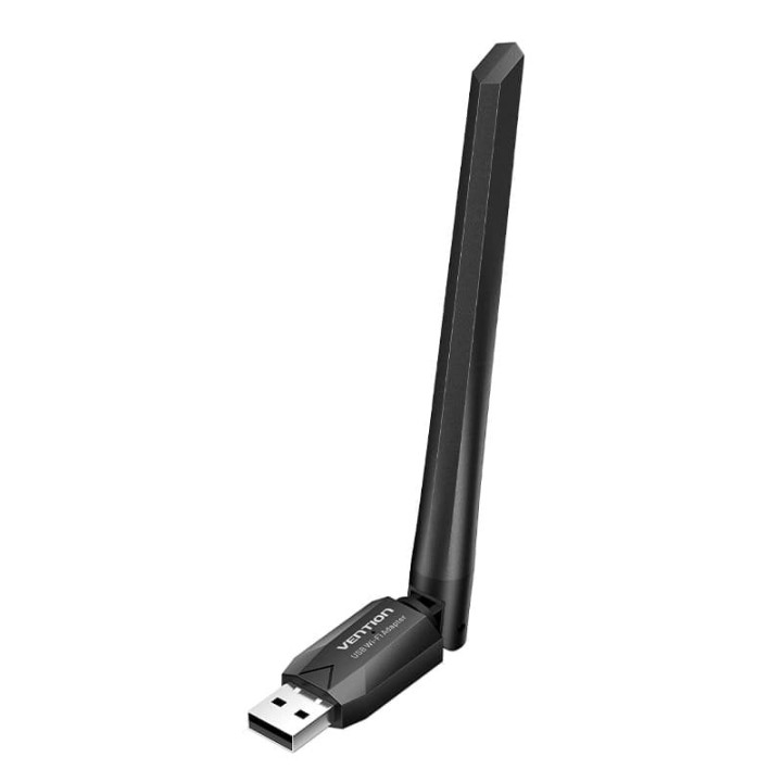 Vention KDTB0 Adaptador USB WiFi AC650 Dual Band Antena 6dBi Negro