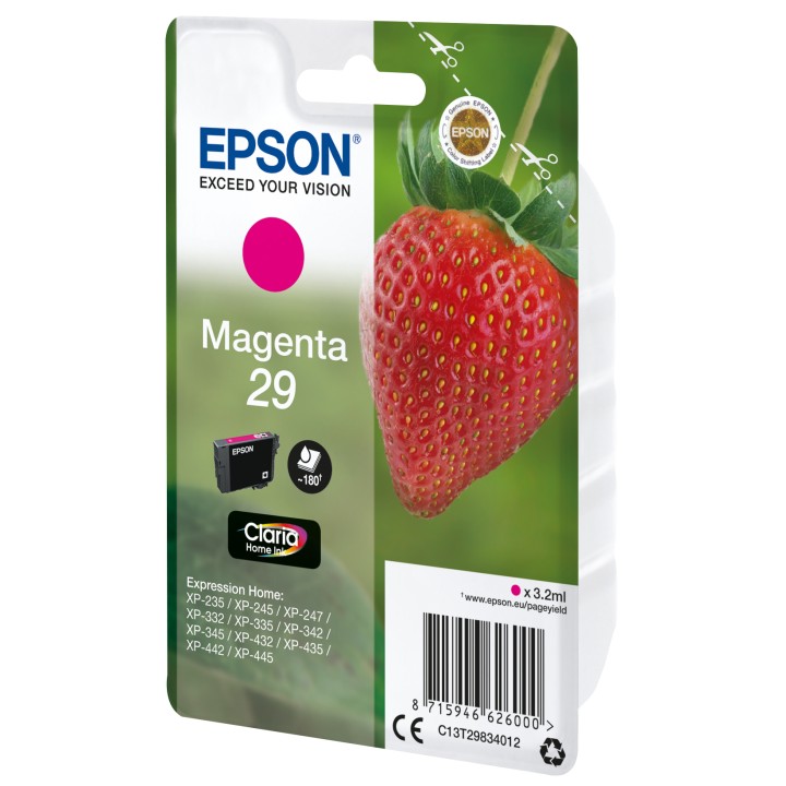 Tinta Epson 29 T2983 Magenta 3.2ml (C13T29834012)