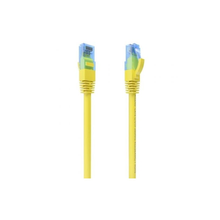 Aisens A135-0829 Cable de Red RJ45 Cat.6 25cm Amarillo