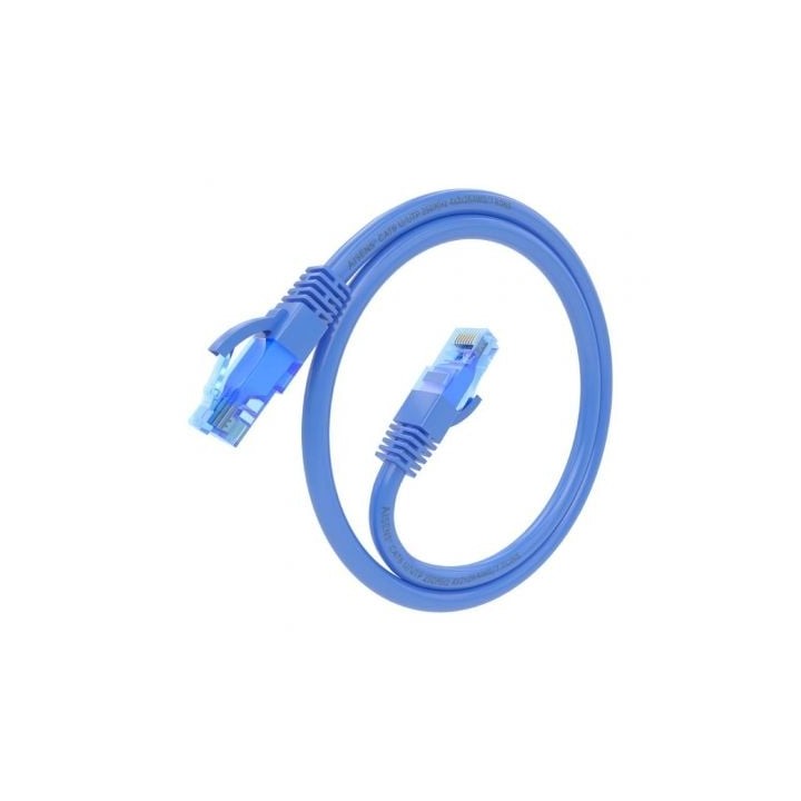 Aisens A135-0795 Cable de Red RJ45 Cat.6 AWG26 CCA 25cm Azul
