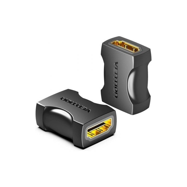 Vention AIRB0 Adaptador HDMI 2.0 4K Hembra a Hembra Negro