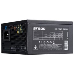 Hiditec SF500 Fuente de Alimentación SFX 500W CircuitShield Ventilador 8cm Negra
