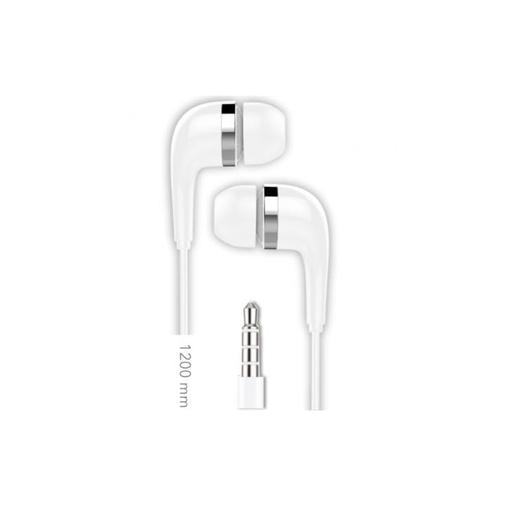 Tech One TEC2905 Auriculares Intrauditivos Micrófono Jack 3.5 Blancos