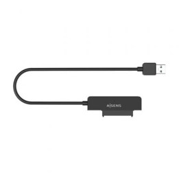 Aisens ASE-25A03B Adaptador USB 3.0 a SATA 2.5″ Disco Duro Negro