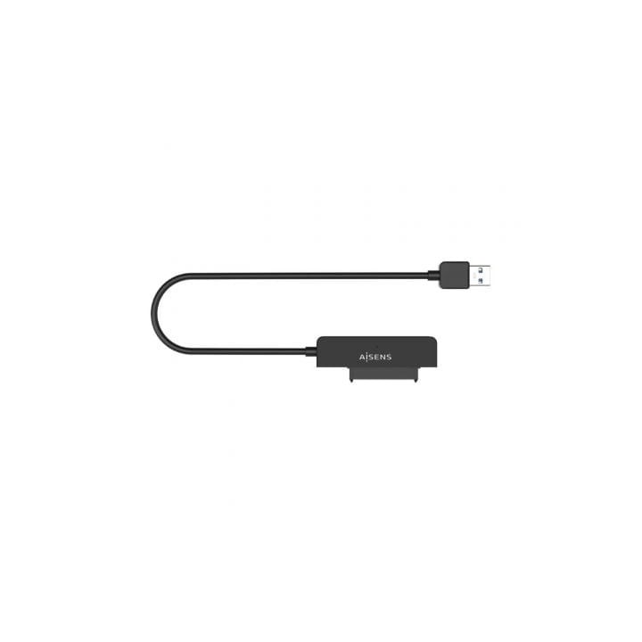 Aisens ASE-25A03B Adaptador USB 3.0 a SATA 2.5″ Disco Duro Negro