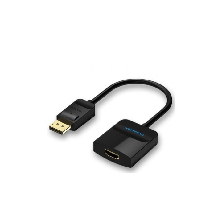 Vention HBGBB Conversor DisplayPort HDMI 1080P 15cm Negro