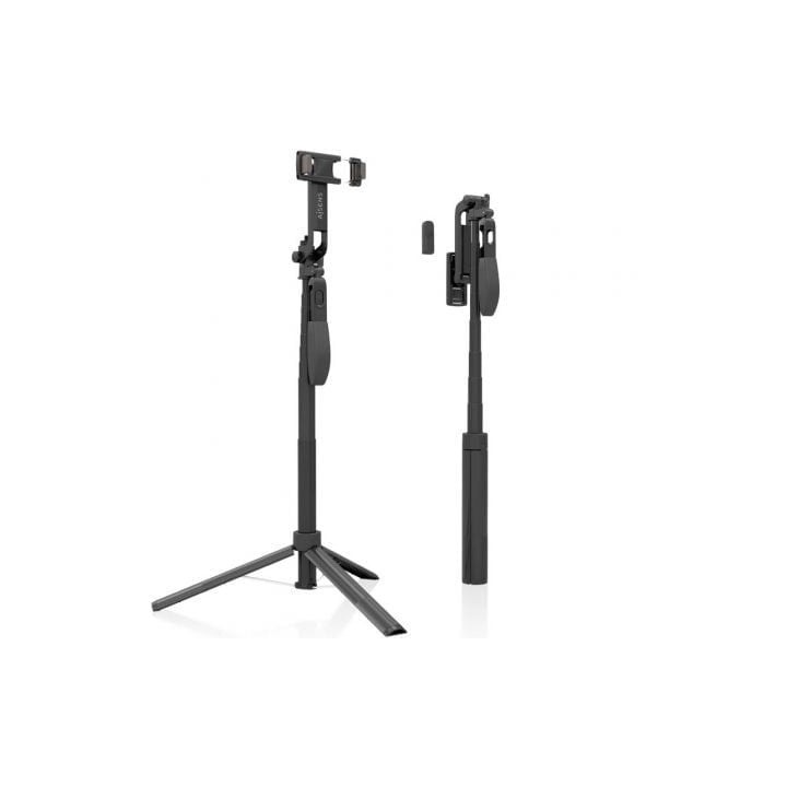 AISENS SS01ST-299 Palo Selfie Trípode Bluetooth 3 en 1 Negro iOS/Android