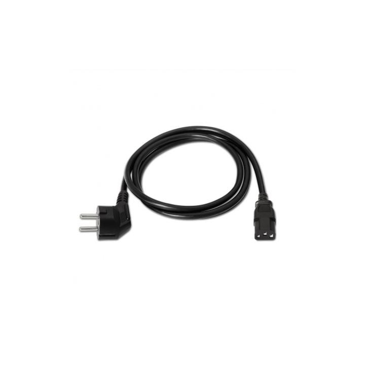 Aisens A132-0168 Cable Alimentación CPU 3m Negro 1500W CEE7-C13
