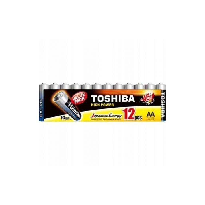 Toshiba MP-12 Pack 12 Pilas AA High Power Alcalinas 1.5V