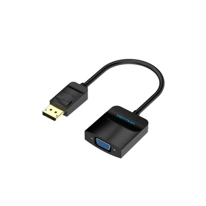 Vention HBFBB Conversor DisplayPort a VGA 1080P 15cm Negro