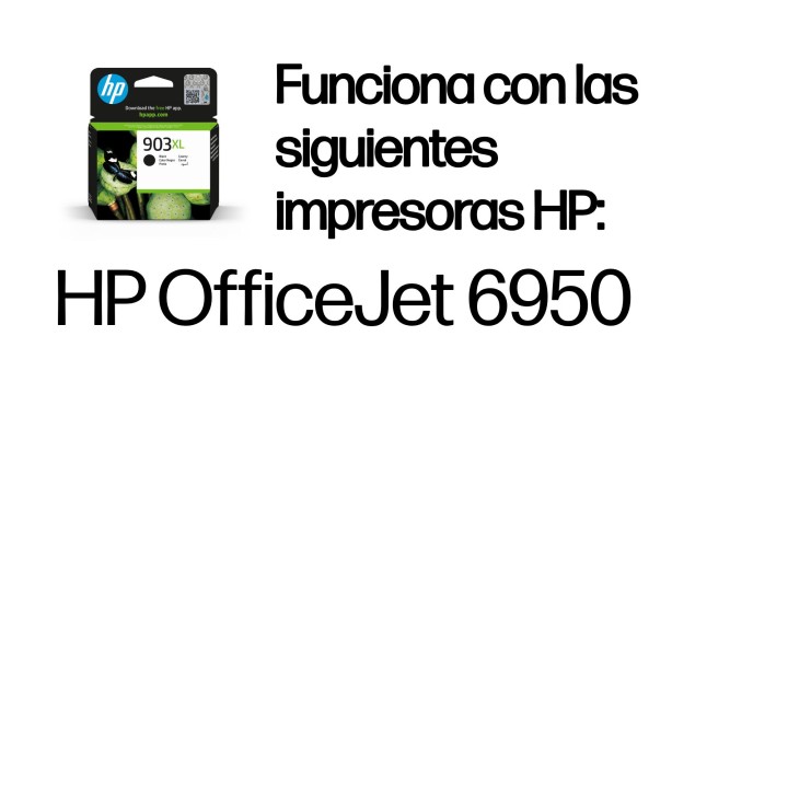 Tinta HP 903XL Negro 8.5ml 750 páginas (T6M15AE)