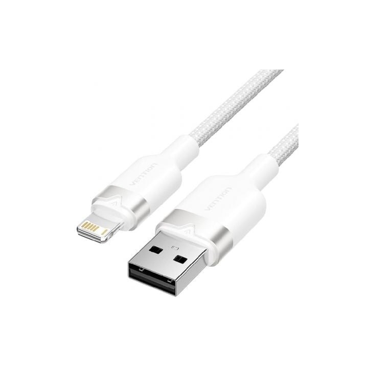 Vention LANWH Cable USB-A Lightning 2m 480Mbps Blanco