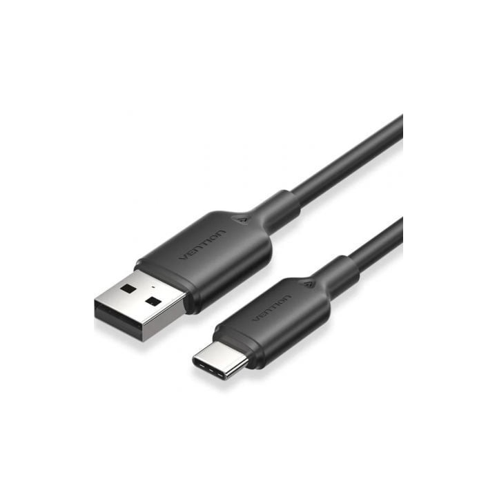 Vention CTQBH Cable USB 2.0 Tipo-C 2m 60W 480Mbps Negro