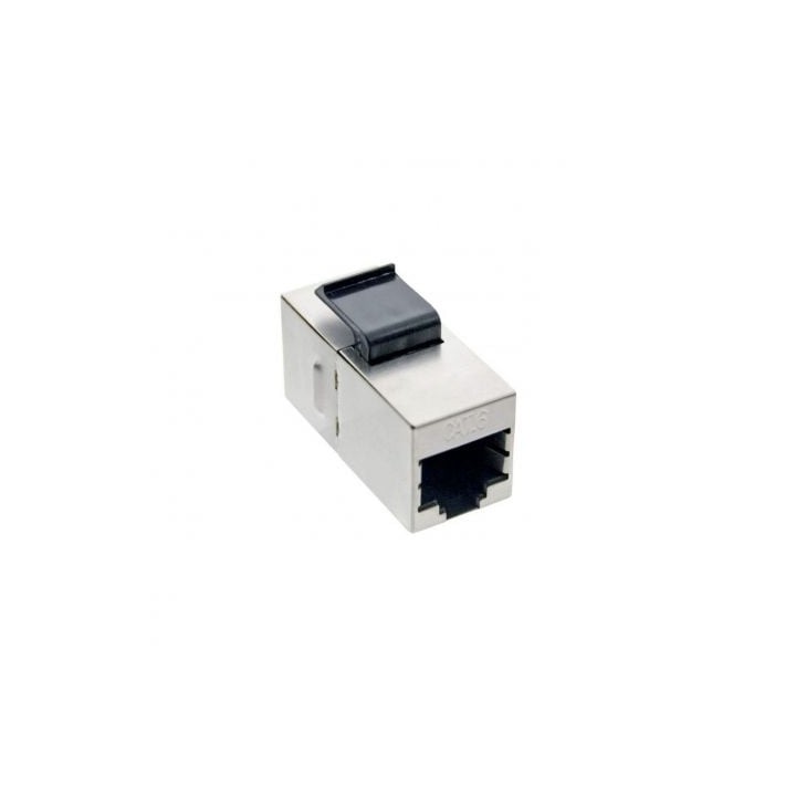 Aisens A139-0300 Adaptador Empalme RJ45 UTP Cat6 Apantallado Hembra/Hembra Negro