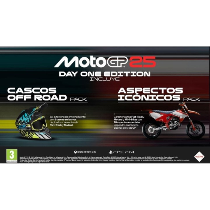 MotoGP 25 Day One Edition Code In a Box Nintendo Switch