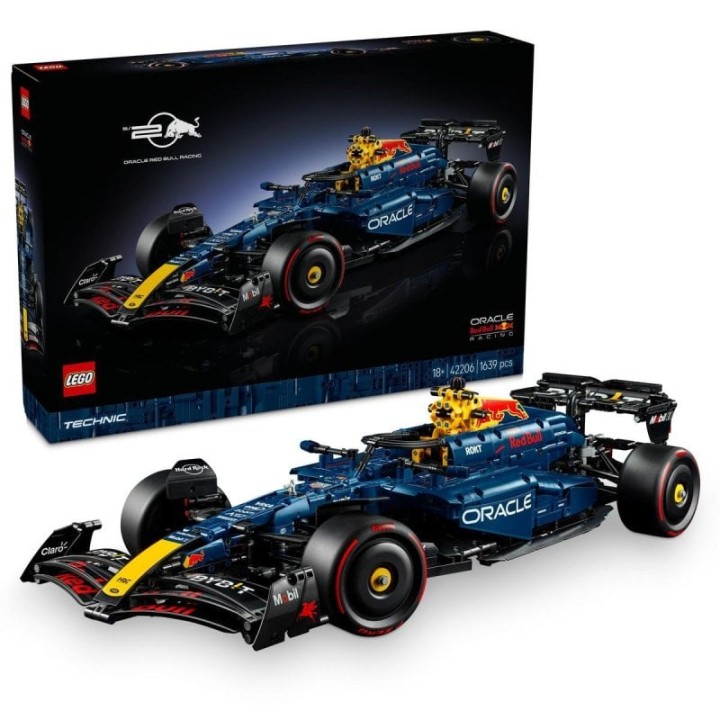 LEGO Technic Coche Oracle Red Bull Racing RB20 F1, Construye tu Propio Vehículo de Carreras 18+ Años
