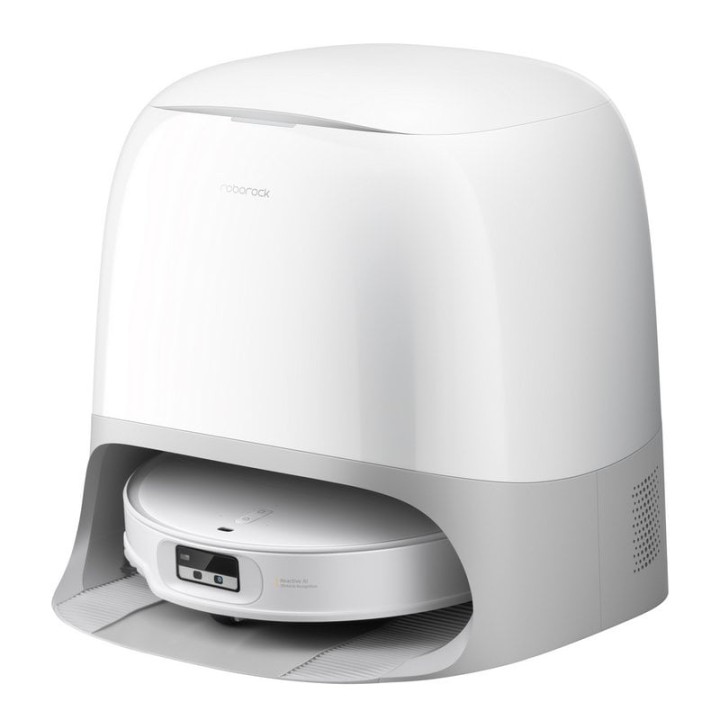 Roborock Qrevo CurvX Robot Aspirador Fregasuelos Y Autovaciado Blanco