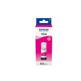 Tinta Epson EcoTank 104 Magenta 65ml (C13T00P340)