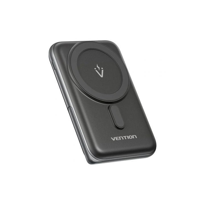 Powerbank Vention FHNB0 10000mAh 20W Wireless Carga rápida Negra