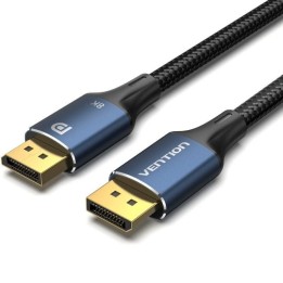Vention Cable DisplayPort 1.4 UltraHD 8K Algodón Trenzado 1.5m Azul