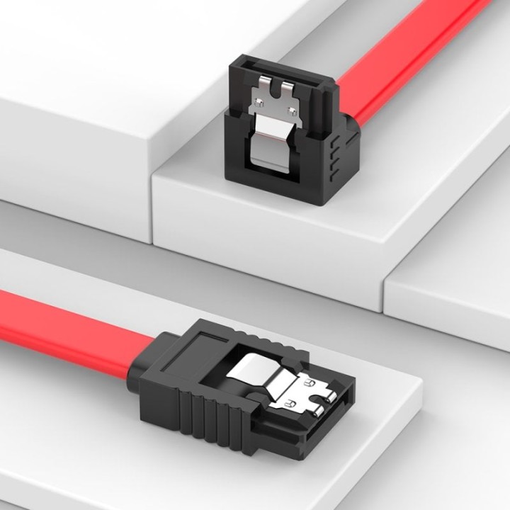 Vention Cable SATA 3 6Gbps Hembra-Hembra 0.5m Rojo