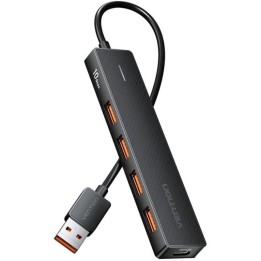 Vention CHOBB Hub 5 en 1 USB-A 3.2 Gen 2 a USB-A 3.2 Gen2 x4/USB-C 10G 0.15m Negro