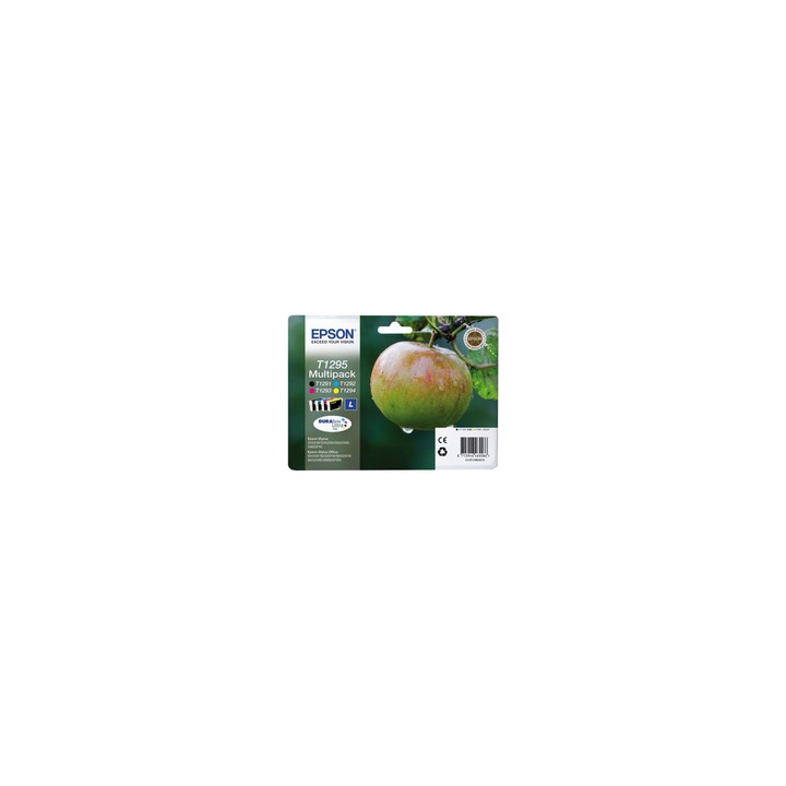 Tinta Epson T1295 Pack Negro/Tricolor (C13T12954012)