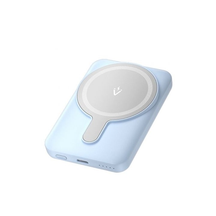 Powerbank Vention FHSL0 5000mAh 20W Wireless Magnético Display Azul