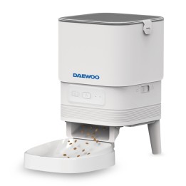 Comedero automático Daewoo D-PF13 4L Wi-Fi ABS Gris/Blanco USB Type-C Universal