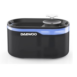 Bebedero automático Daewoo D-WF006 Negro Universal 2,6L Filtro Algodón 35dB