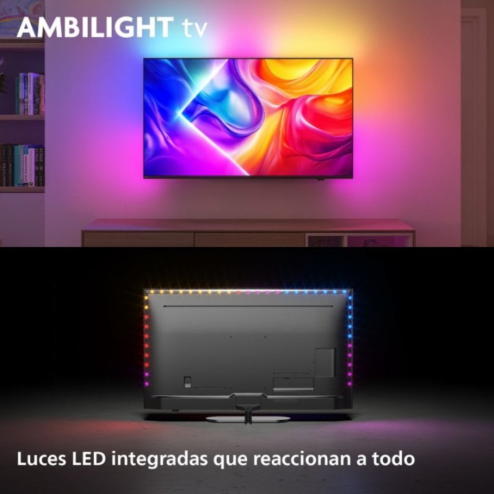 Philips The One Ambilight QLED 50" 50PUS9010 UltraHD 4K Dolby Vision Dolby Atmos Titan OS