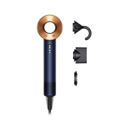 Secador Dyson Supersonic™ Liso+Ondulado Azul Cobre 1600W 3 velocidades Función Iónica Y Disparo Frío