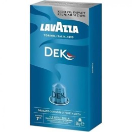 Cápsula café Lavazza Espresso Decaf Nespresso aluminio 10uds intensidad 7