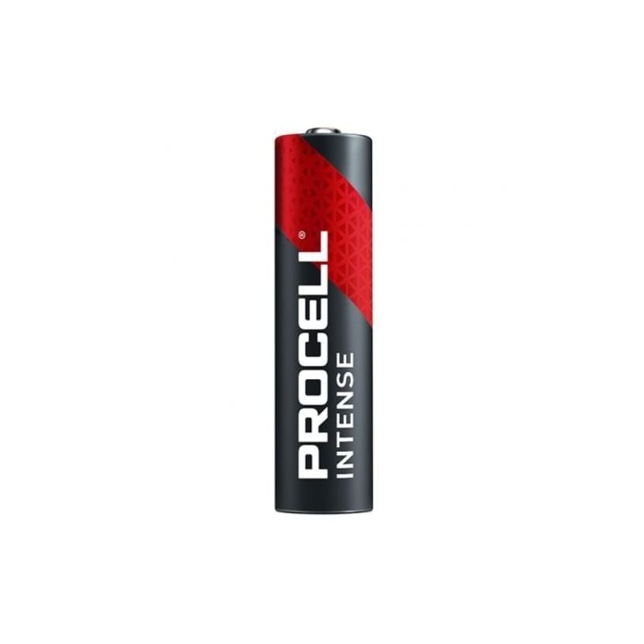 Pila AAA Duracell Procell Intense L03 Pack 10, 1.5V Alcalina 1223mAh Alta Potencia