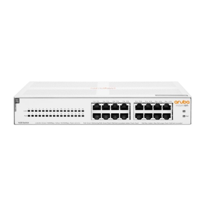 HPE Instant On 1430 Switch No Gestionado 16 Puertos Gigabit PoE 124W