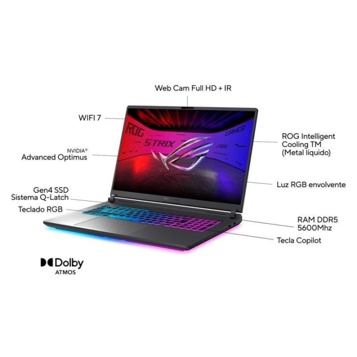 ASUS ROG Strix G18 G815JMR-S8001 Intel Core i7-14650HX/32GB/1TB SSD/RTX 5060/18"