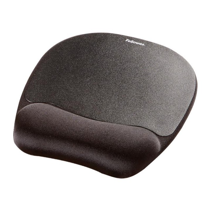 Reposamuñecas Fellowes 9176501 Tela Espuma de Memoria Negro Monocromo 201,6mm