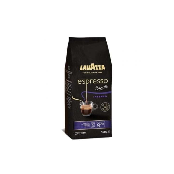 Café en grano Lavazza Espresso Barista Intenso 500g gran intensidad y cuerpo