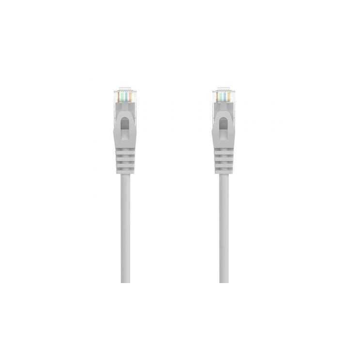 Cable de red AISENS A145-0553 RJ45 Cat.6A 30cm AWG24 LSZH Gris 100% cobre
