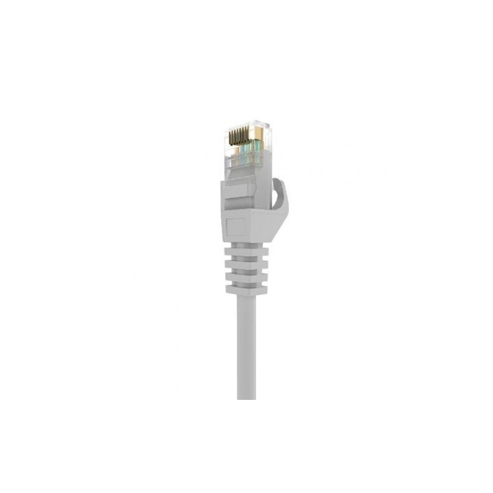 Cable de red AISENS A145-0553 RJ45 Cat.6A 30cm AWG24 LSZH Gris 100% cobre