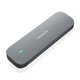Caja Externa M.2 SATA AISENS ASM2-006GRY Aluminio Gris USB 3.1 Sin Tornillos