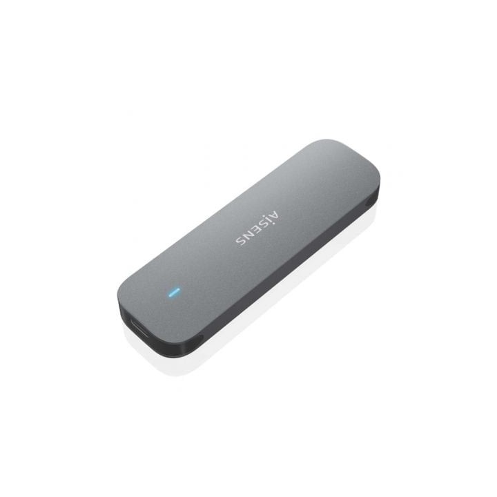 Caja Externa M.2 SATA AISENS ASM2-006GRY Aluminio Gris USB 3.1 Sin Tornillos