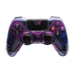 Gamepad Lexip RF Inalámbrico Multiplataforma 2 Joysticks Vibración Multicolor
