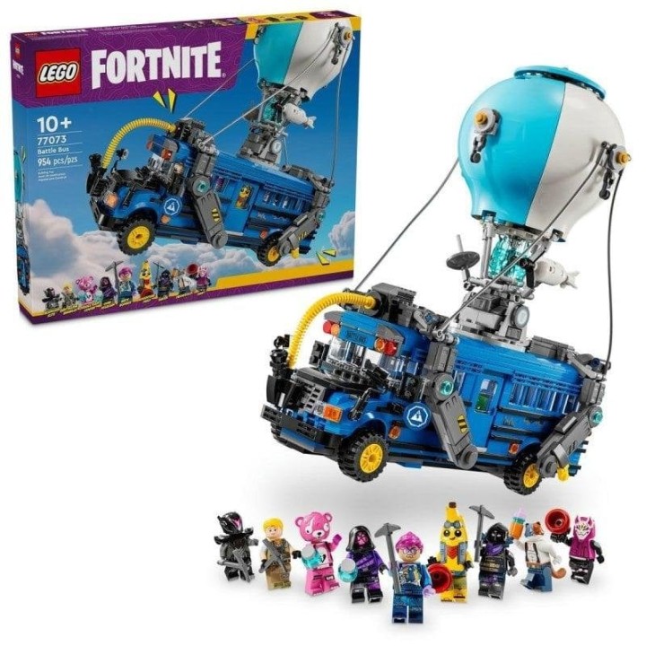 LEGO Fortnite Autobús De Batalla: Figura De Juguete Coleccionable Para Gamers 77073