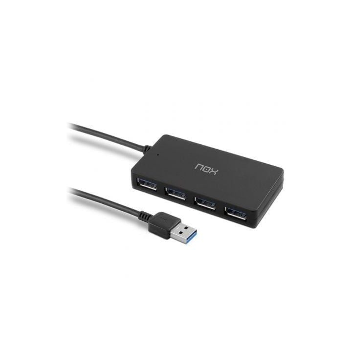Hub NOX 4 puertos USB 3.0 10 Mbit/s modelo Lite Hub One compacto